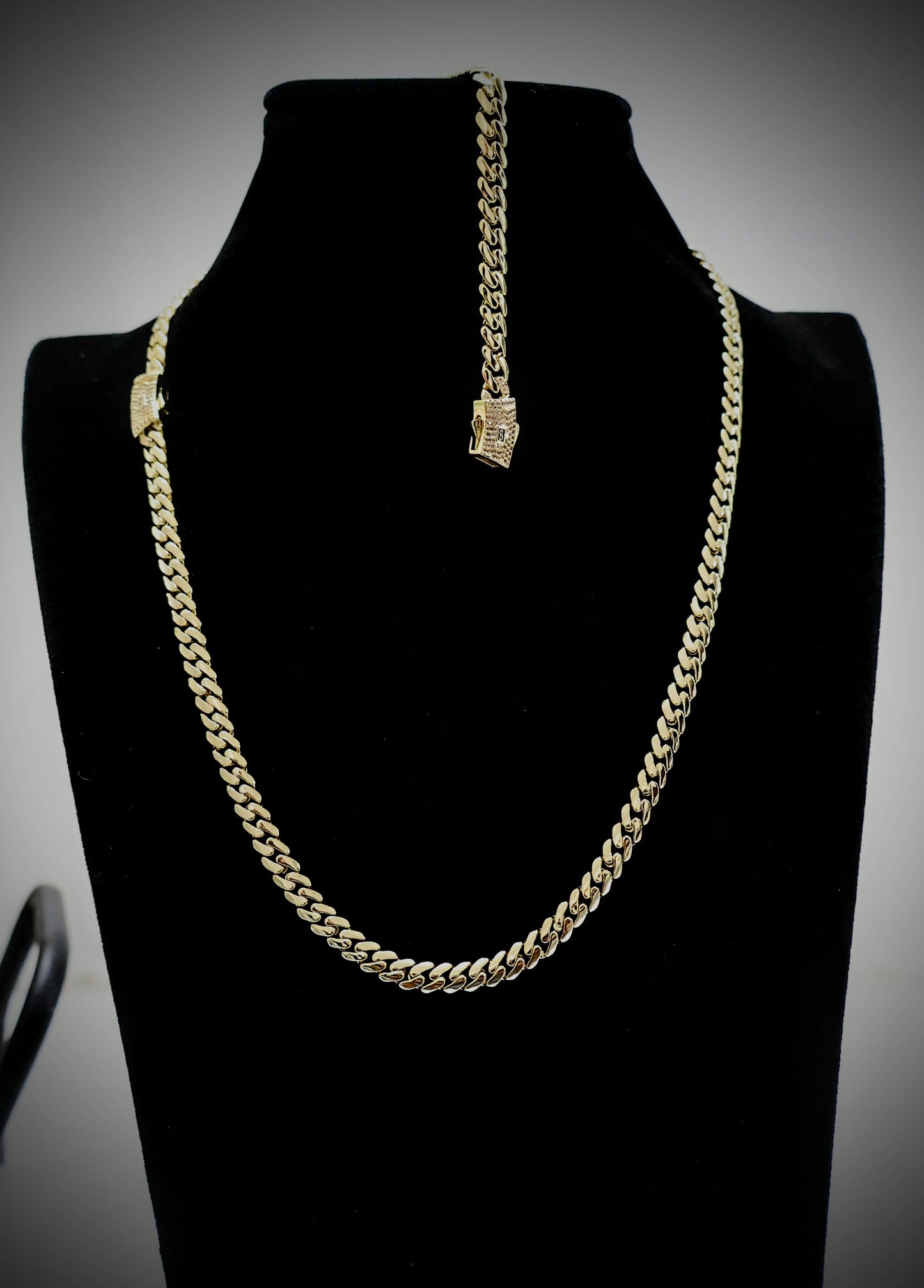 Set Miami Cuban y Brazalete 6mm(PVD) Hechas a Mano