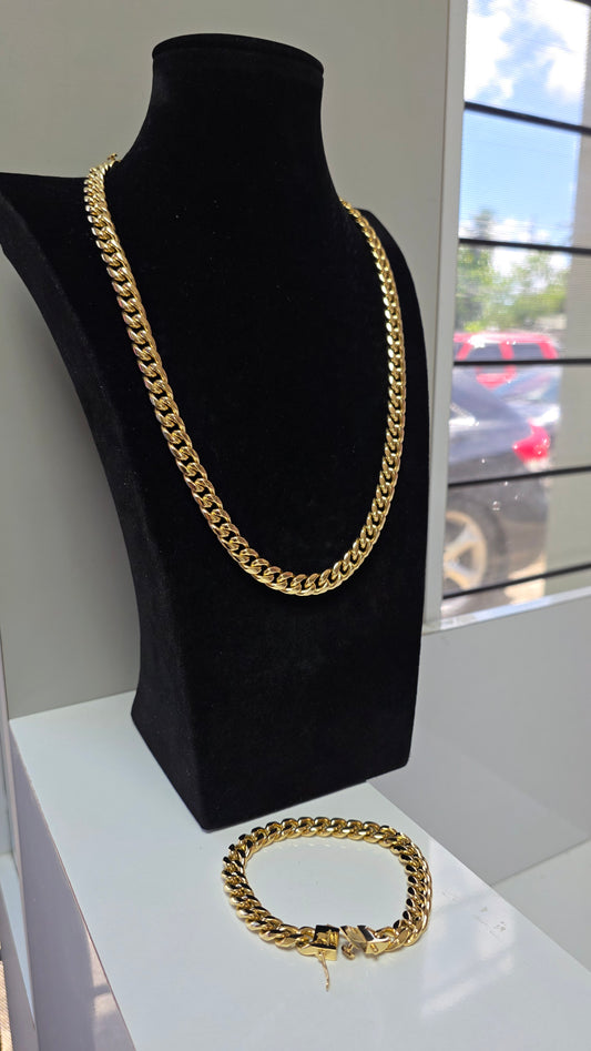 Set 10mm Stainless steel PVD, 1 Año de Garantía