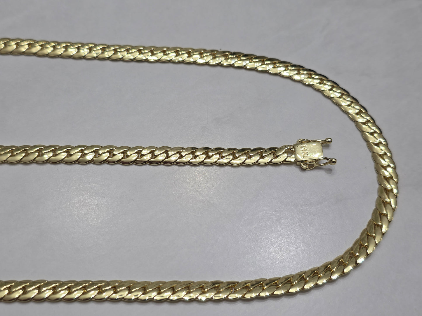 Set Miami Cuban y Brazalete 6mm(PVD) Hechas a Mano