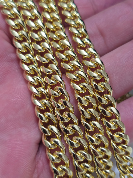 Lo Nuevo PVD color 14kt Real. Set 8mm Stainless steel PVD, 1 Año de Garantía