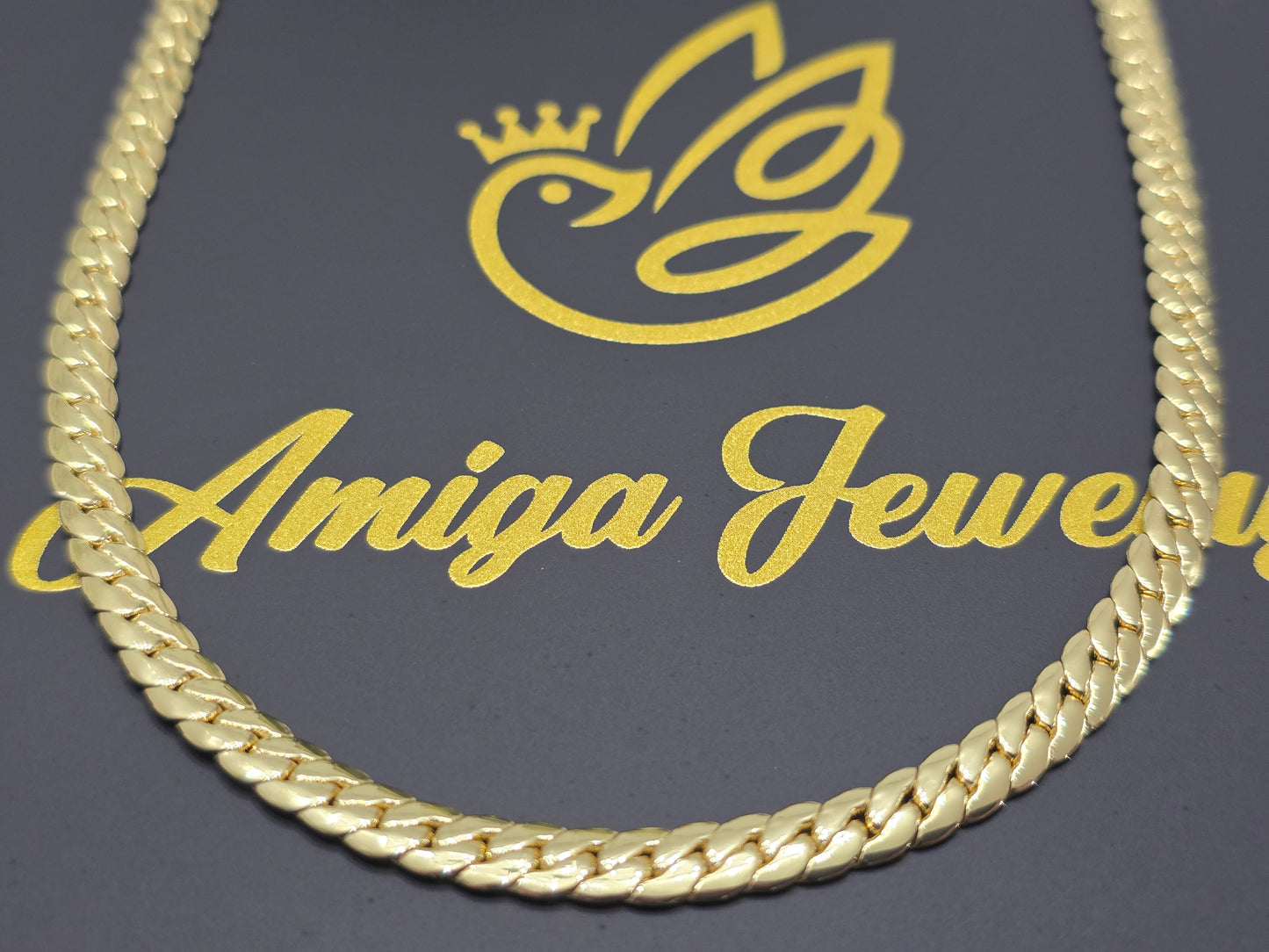 Set Miami Cuban y Brazalete 6mm(PVD) Hechas a Mano