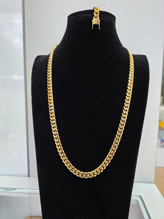 Set 8mm Stainless steel PVD, 1 Año de Garantía