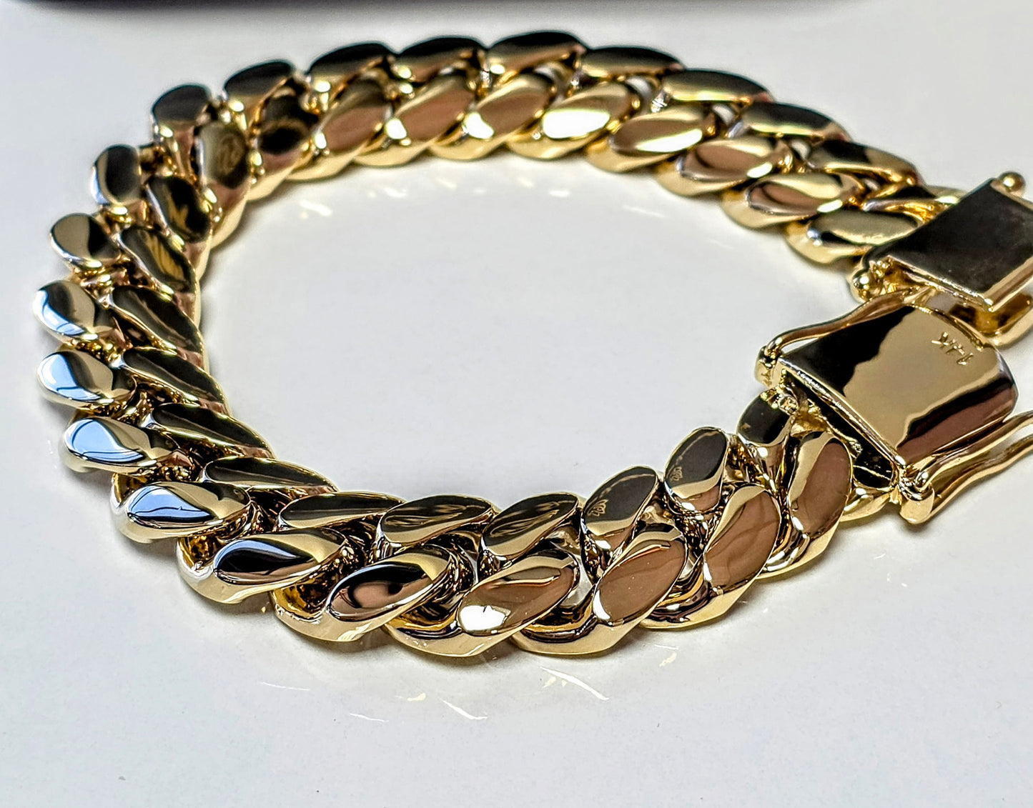 New PVD Premium Xtreme. Brazalete 15mm Hechas a mano Eslabón Pegado