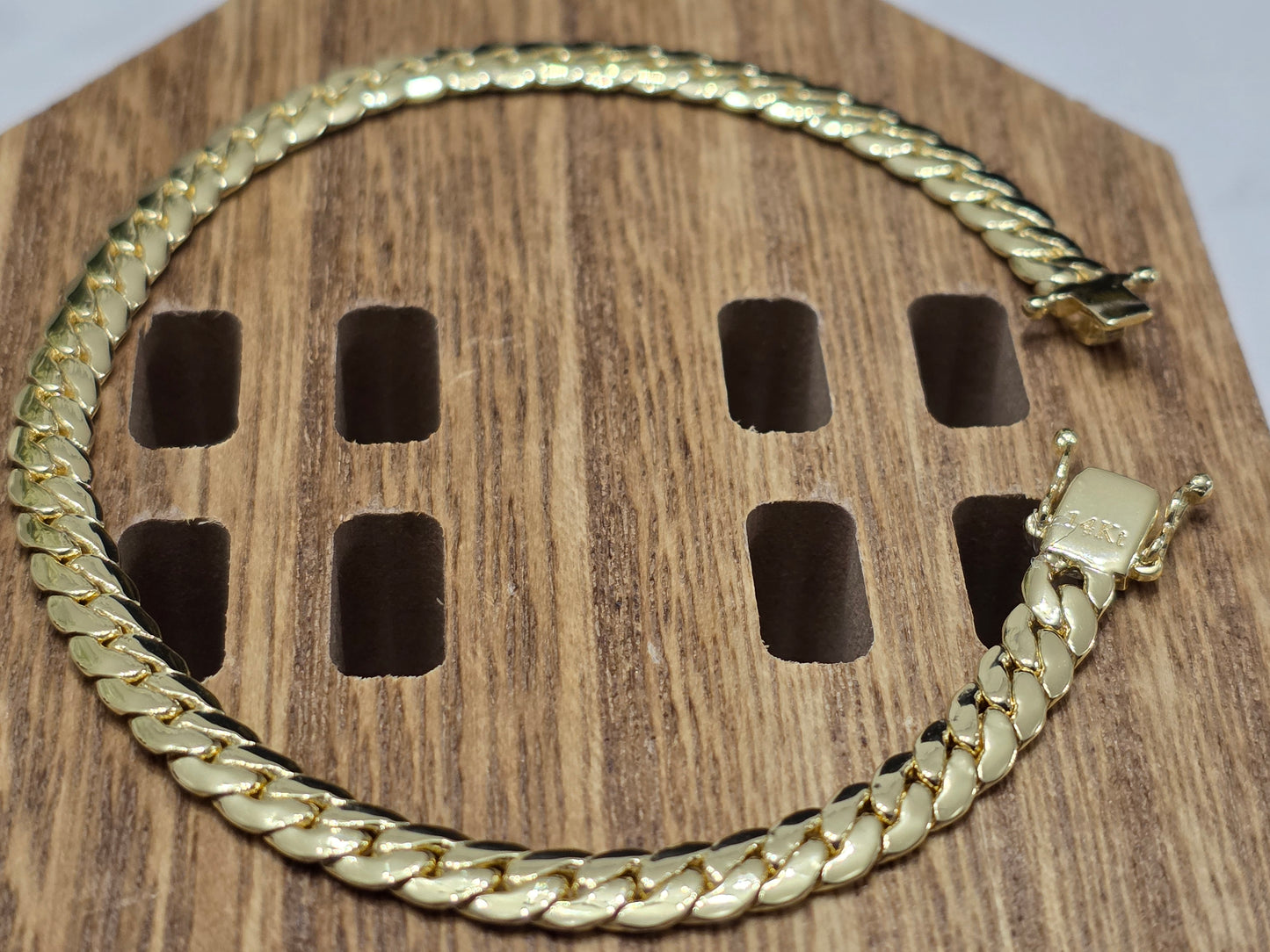 Set Miami Cuban y Brazalete 6mm(PVD) Hechas a Mano