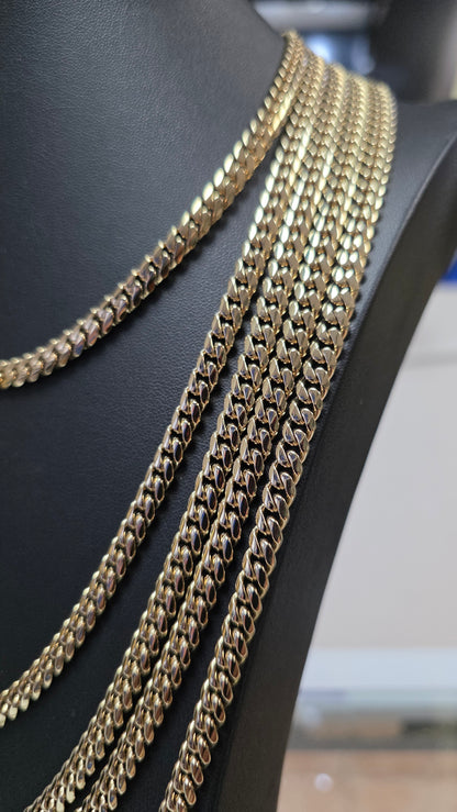 OFERTA DEL MES $60 Descuento             Set 6mm PVD Premium Plus      Hechas a Mano Eslabón Pegado      1 Año de Garantía