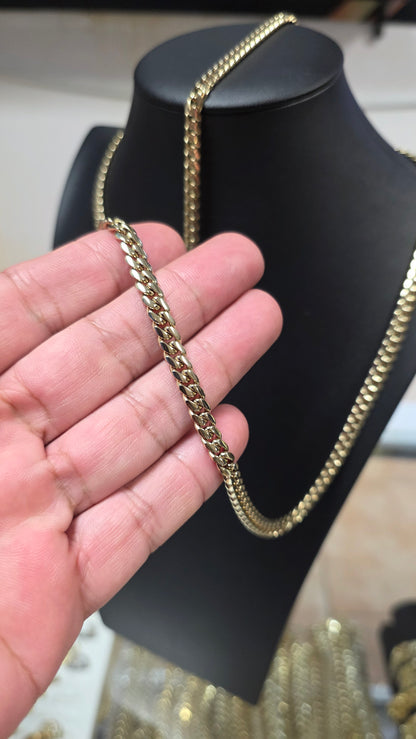 OFERTA DEL MES $60 Descuento             Set 6mm PVD Premium Plus      Hechas a Mano Eslabón Pegado      1 Año de Garantía