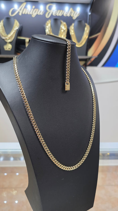 OFERTA DEL MES $60 Descuento             Set 6mm PVD Premium Plus      Hechas a Mano Eslabón Pegado      1 Año de Garantía