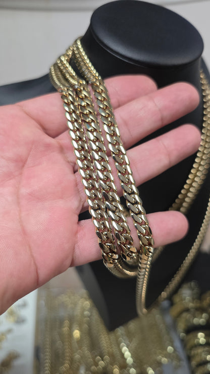 OFERTA DEL MES $60 Descuento             Set 8mm PVD Premium Plus      Hechas a Mano Eslabón Pegado      1 Año de Garantía