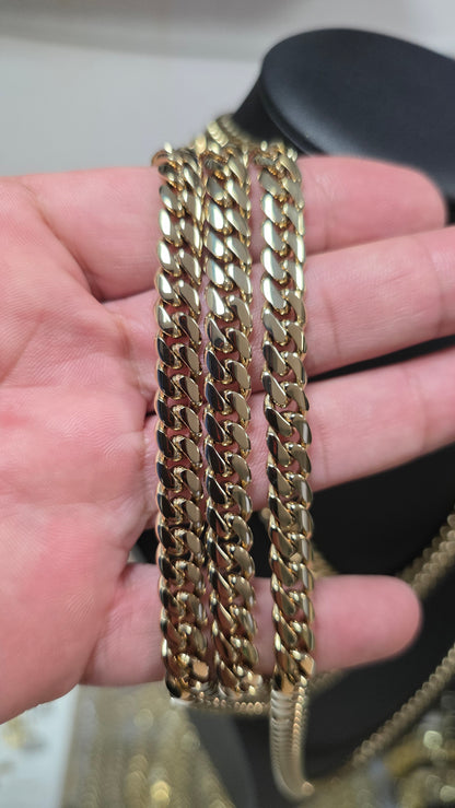 OFERTA DEL MES $60 Descuento             Set 8mm PVD Premium Plus      Hechas a Mano Eslabón Pegado      1 Año de Garantía