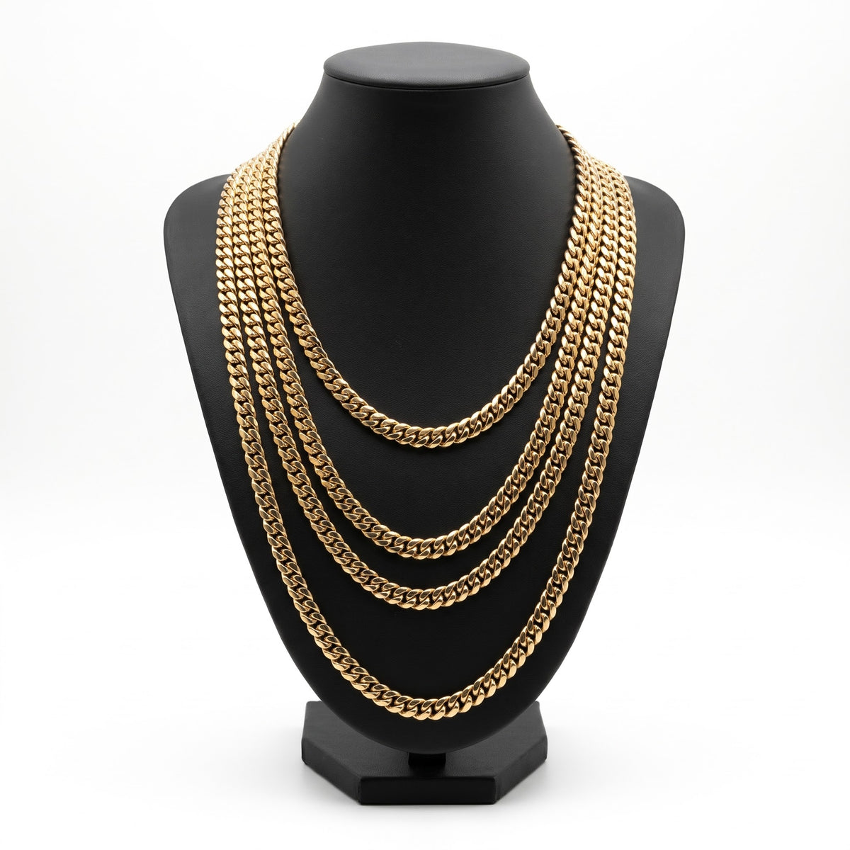OFERTA DEL MES $60 Descuento             Set 8mm PVD Premium Plus      Hechas a Mano Eslabón Pegado      1 Año de Garantía