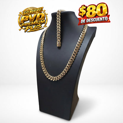 OFERTA DEL MES $80 Descuento             Set 12mm PVD Premium Plus      Hechas a Mano Eslabón Pegado      1 Año de Garantía (Copy)