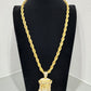 Set de Rope chain 8mm (PVD)