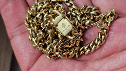 Cadena Miami Cuban 6mm  x 22"  Brazalete Gratis.                          ( 1 año de Garantía)