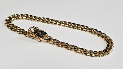 Cadena Miami Cuban 6mm  x 22"  Brazalete Gratis.                          ( 1 año de Garantía)