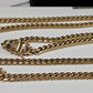 Cadena Miami Cuban 6mm x 24"  Brazalete Gratis