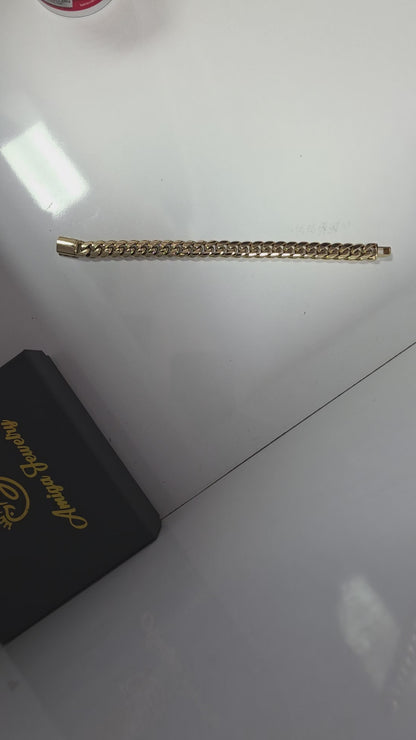 Nuevas PVD Premium Plus.  Brazalete 12mm                                  1 Año de Garantía Eslabón Pegados Hecho a mano