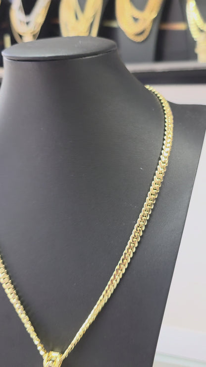 Set 6mm  Hechas a Mano PVD Eslabón Pegado+ Última Cena