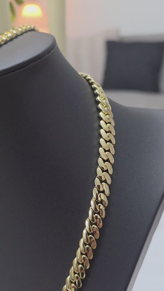 Set de 8mm  Hechas a Mano PVD Eslabón Pegado