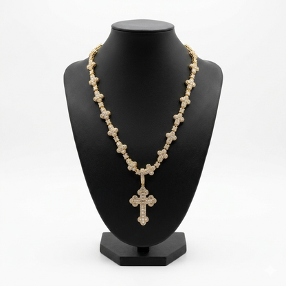Cadena "Ice Blessed PVD