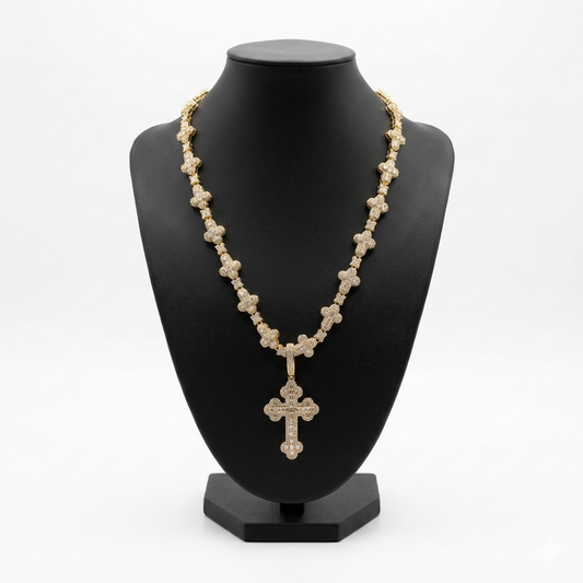 Cadena "Ice Blessed PVD