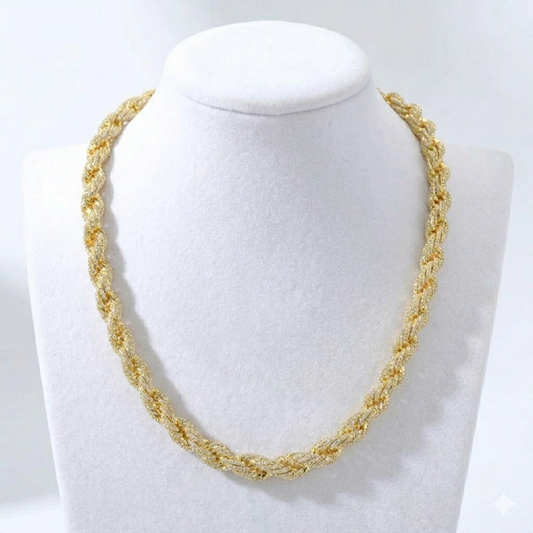 Set Ice Rope Chain 8mm