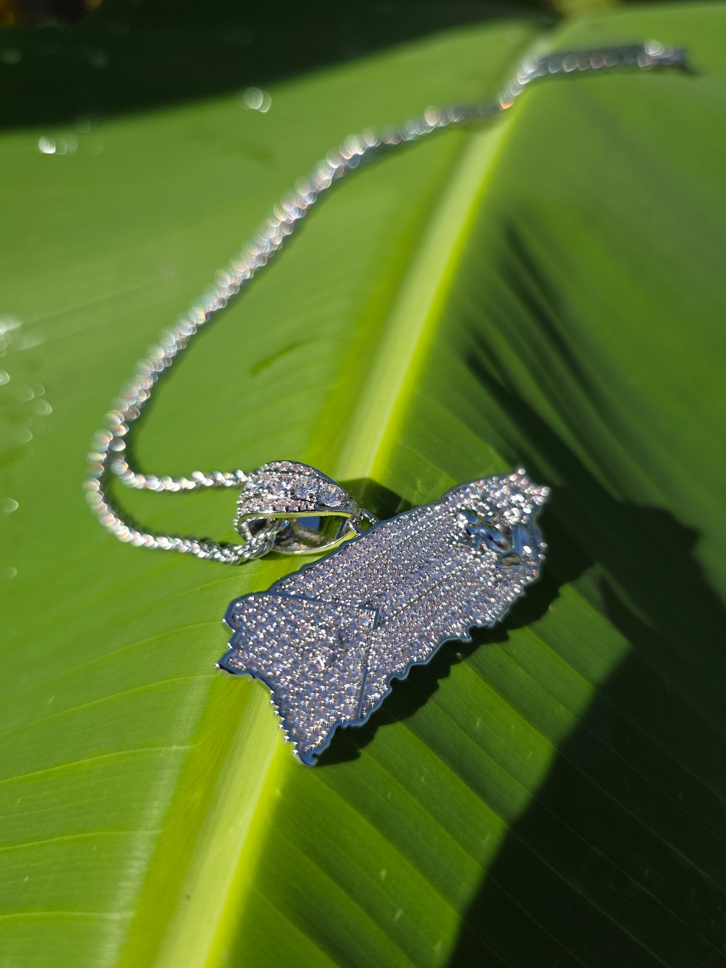 Bello Charm de Puerto Rico  Stainless Steel (Plateado)