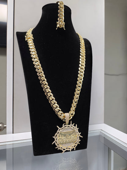 Cubana 14mm x 26" + Charm                         (Hechas a Mano)