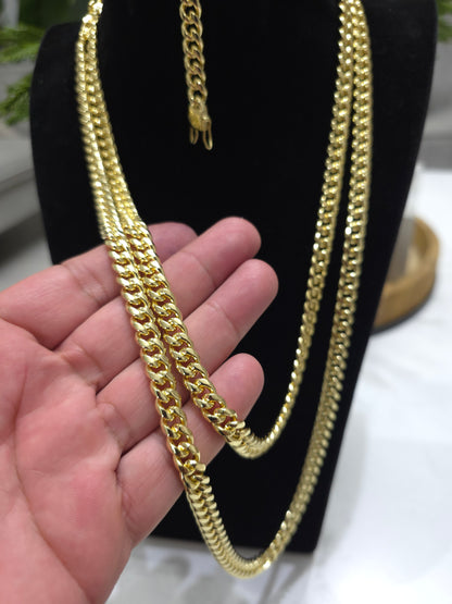 Lo Nuevo PVD color 14kt Real.                       Set 8mm Stainless steel PVD, 1 Año de Garantía