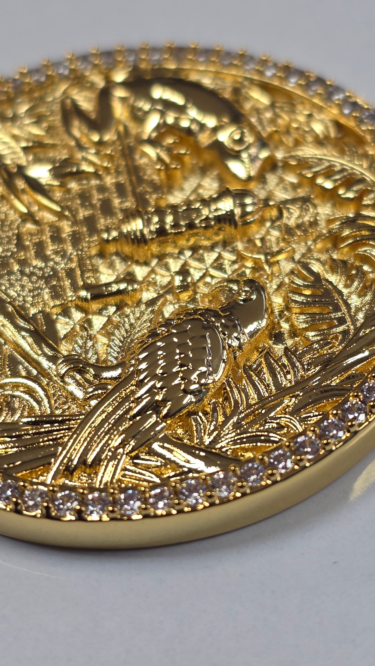 Charm de Puerto Rico 2" de Diámetro