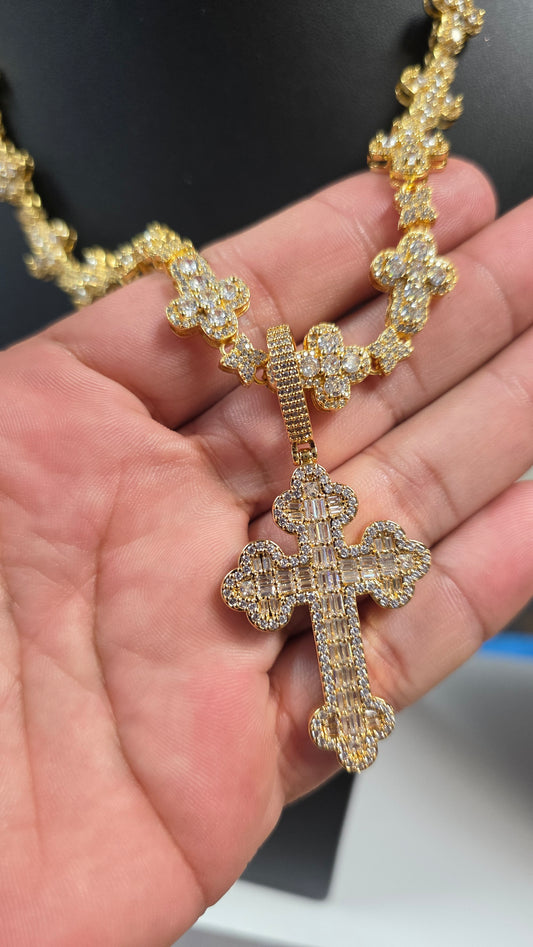 Cadena "Ice Blessed PVD