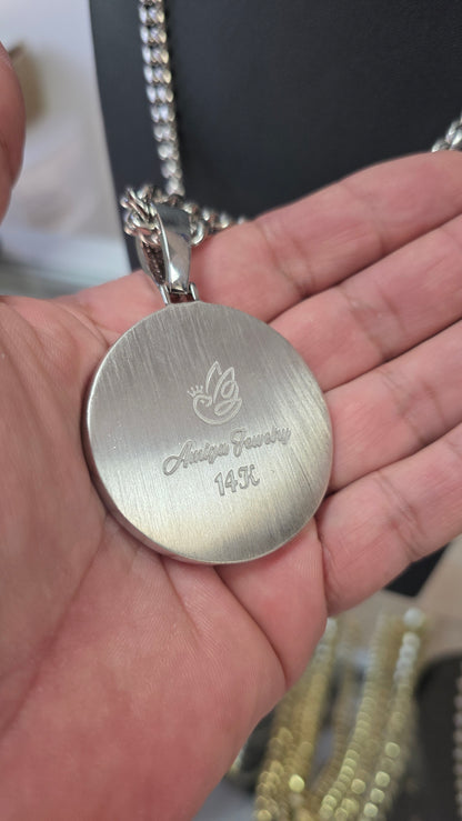 Cubana 8mm PVD Stainless Steel + Charm de PR.                              (1 Año de Garantía)