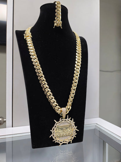 Cubana 14mm x 26" + Charm                         (Hechas a Mano)