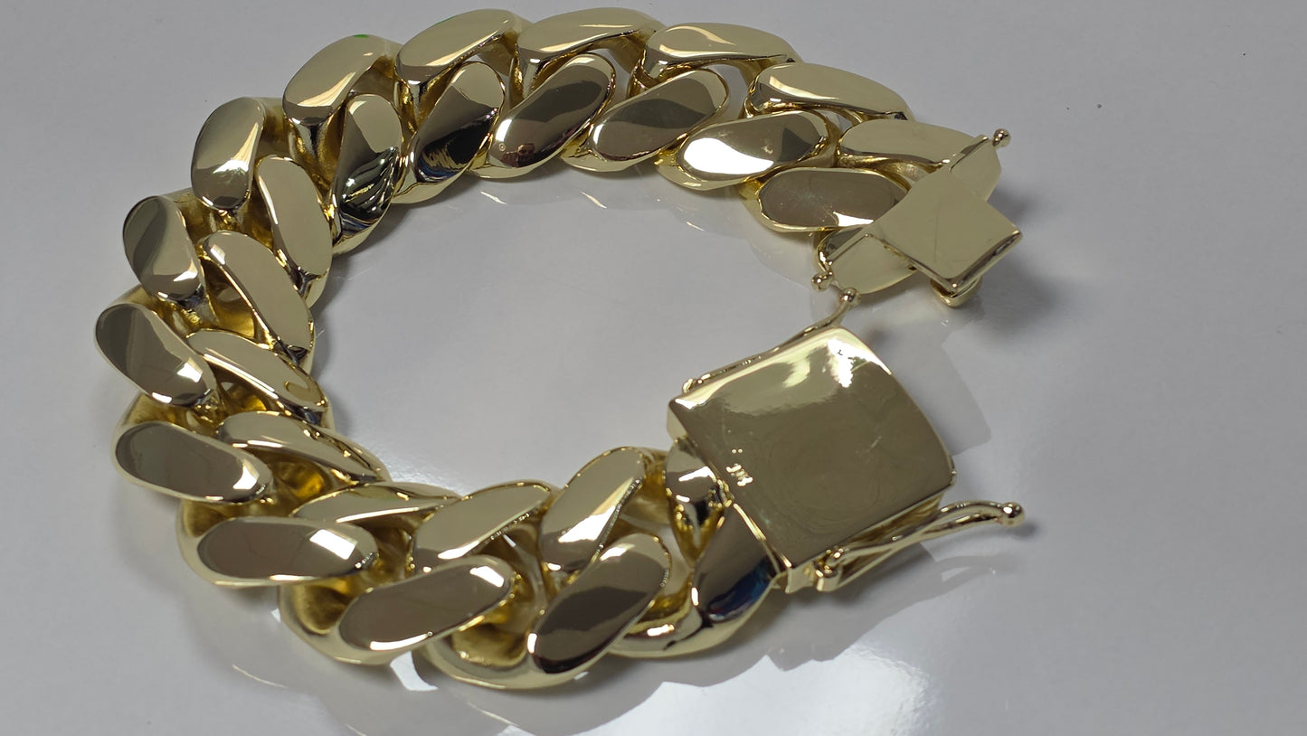 Brazalete 30mm PVD           Hechas a Mano