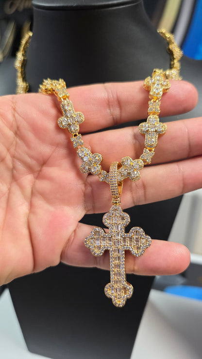Cadena "Ice Blessed PVD