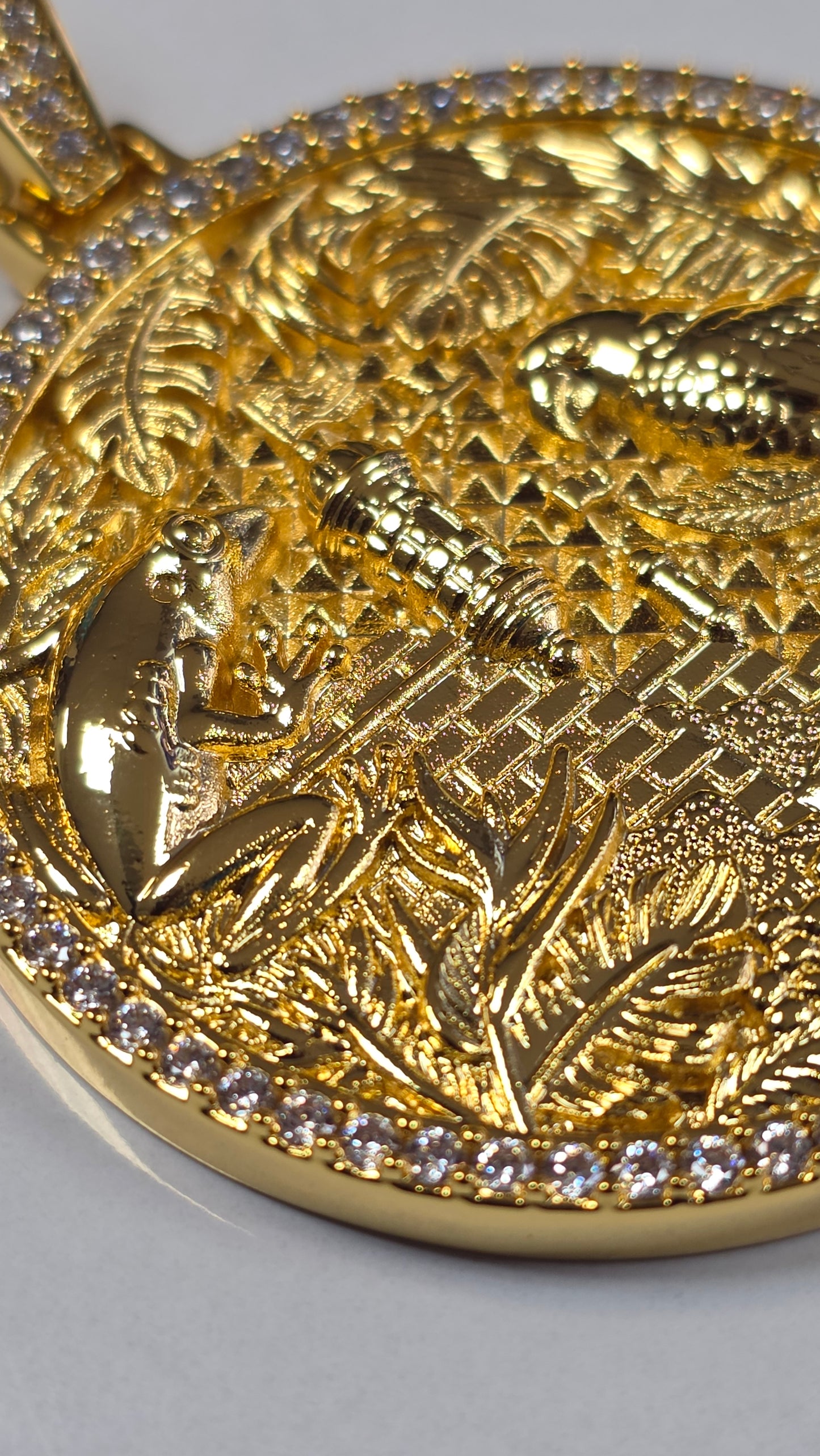 Charm de Puerto Rico 2" de Diámetro