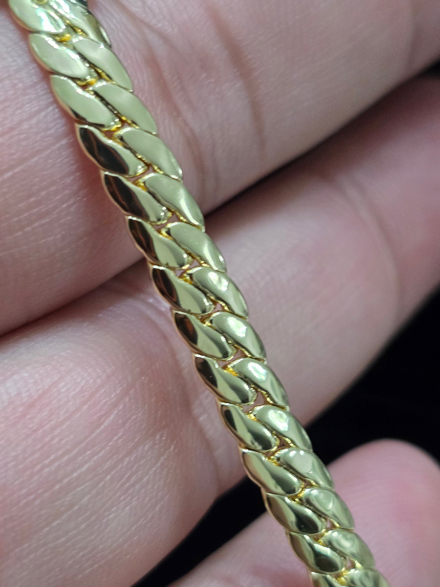Set Miami Cuban y Brazalete 6mm(PVD) Hechas a Mano