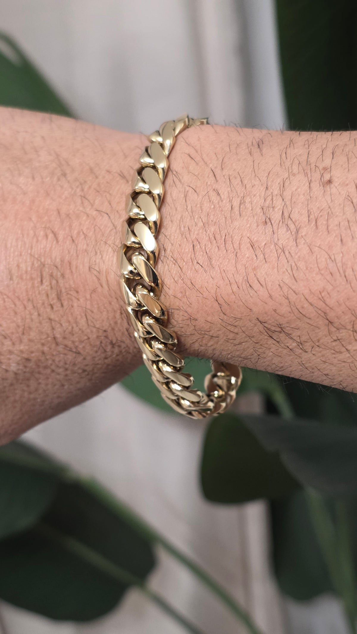 Miami Cuban 12MM                     PVD PREMIUM Plus Hechas a Mano  (Eslabón Pegado)                               1 Año de Garantía