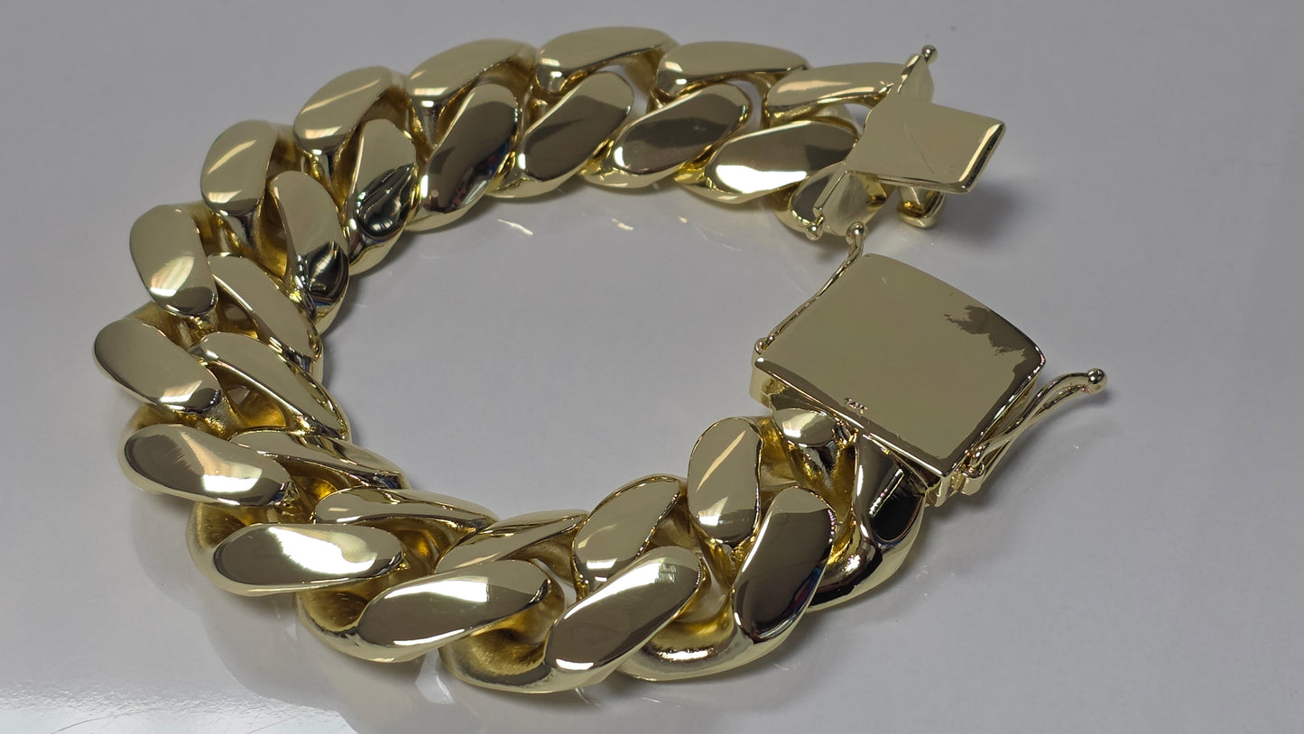 Brazalete 30mm PVD           Hechas a Mano
