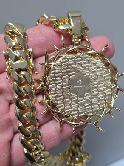 Cubana 14mm x 26" + Charm                         (Hechas a Mano)